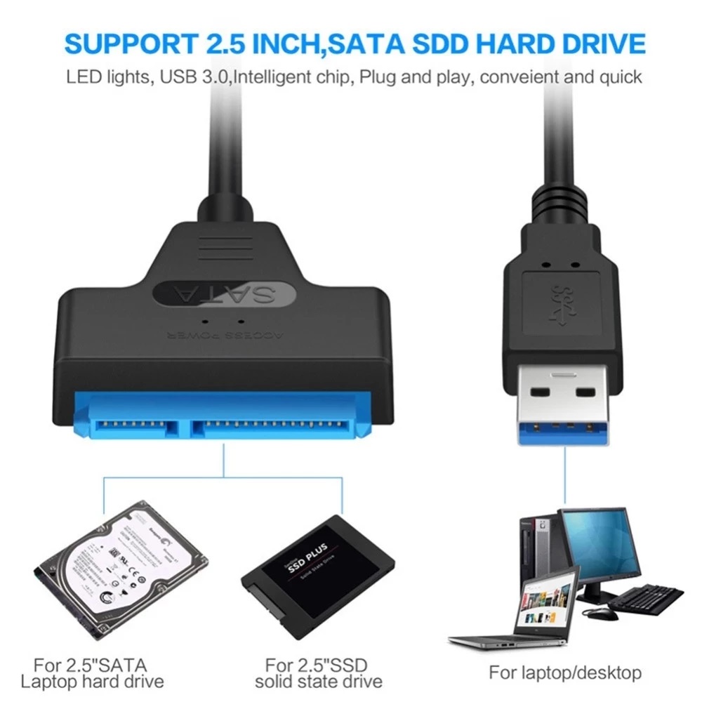 Cáp Chuyển USB 3.0 Sang HDD SATA 2.5 inch